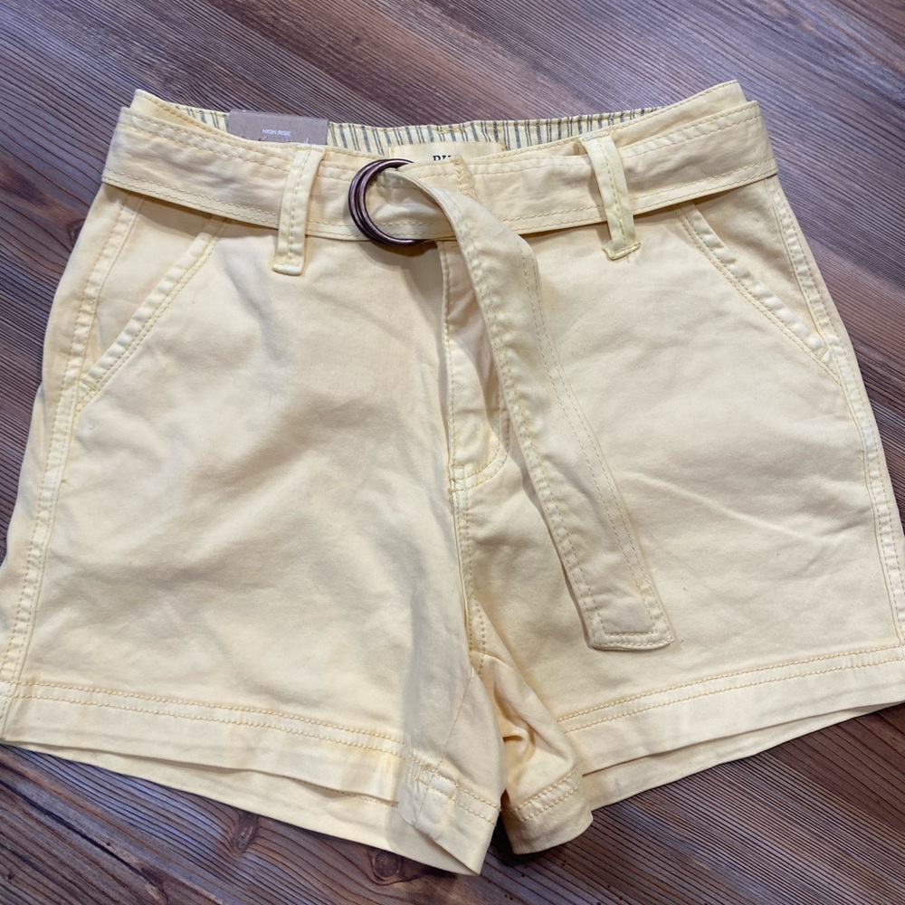 BKE Yellow Women's Shorts